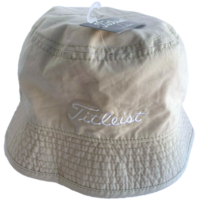 Titleist Reversible Golf Bucket Hat Womens White Purple Teal Plaid Sun Cap NEW TITLEIST Women main image 4