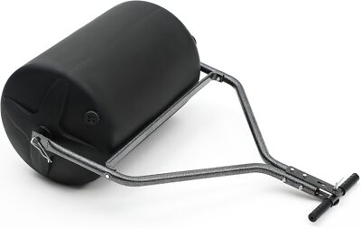 18'' x 24'' Poly Lawn Roller W/Threaded Plug for Lawn and Garden Tractors  270lbs