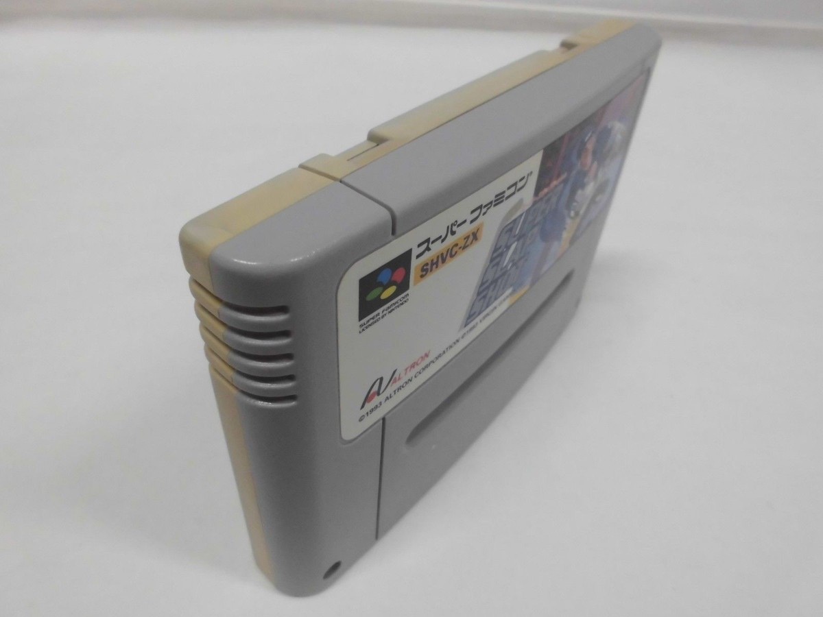 SNES -- SUPER SLAP SHOT -- Super famicom. Japan game. Work. 13415