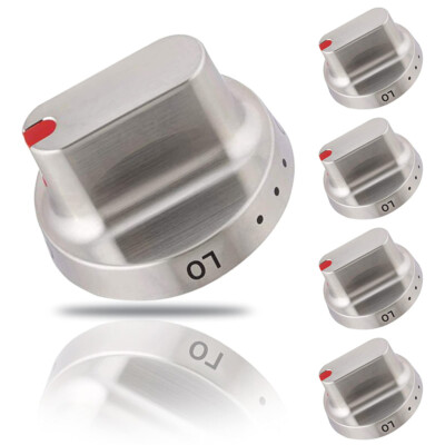 New DG68-00101B DG64-00472A Stove Knobs For Samsung Gas Range Oven Stove 5pack