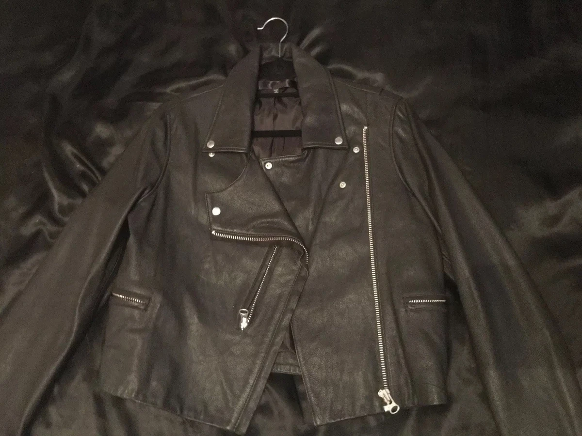 Mcq alexander mcqueen leather cheap jacket