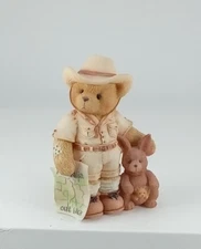 CHERISHED TEDDIES FIGURINE-BAZZA-AUSTRALIA-I'M LOST DOWN UNDER WITHOUT YOU