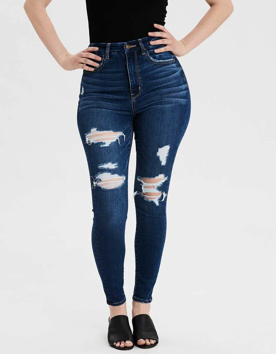 NEW AMERICAN EAGLE Next Level Curvy Super Hi Waisted Jegging