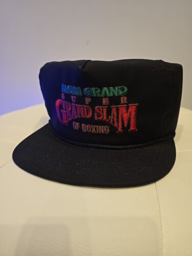 Vintage Hat 1994 MGM Super Grand Slam Boxing Don King DEADSTOCK CHAVEZ Las Vegas - Picture 2 of 5