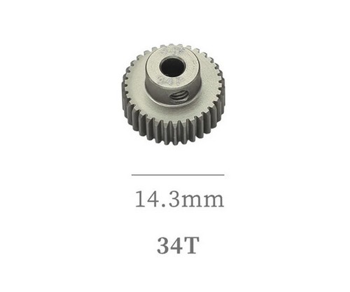 HARD COATED ALU 64P PITCH 21T - 54T PINION GEAR FOR 1/8 1/10 CAR BUGGY MONSTER - Picture 14 of 58