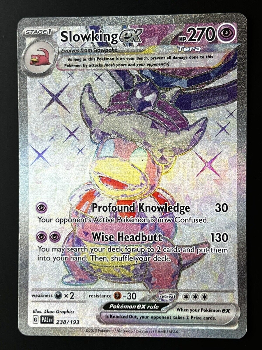 Slowking ex 238/193 NM Pokemon SV02: Paldea Evolved Ultra