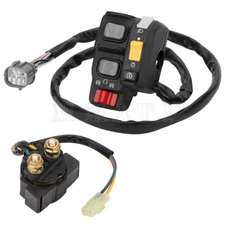 Handlebar Kill Switch & Starter Relay for Honda Foreman Rubicon 500 TRX500 01-06