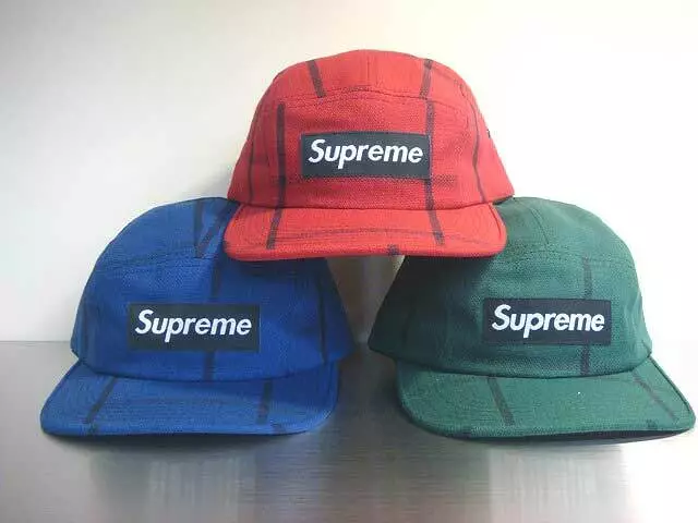 Capuchon de camp à vitre Supreme AW07 noir printemps été VNDS