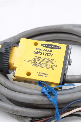 Banner SM312CV Mini-Beam Photoelectric Sensor - Picture 4 of 4