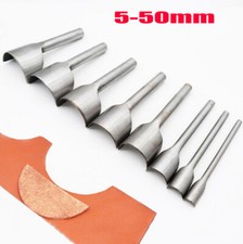 5mm-50mm leather craft semicircle paper cutter puncher belt tool belt wallet end