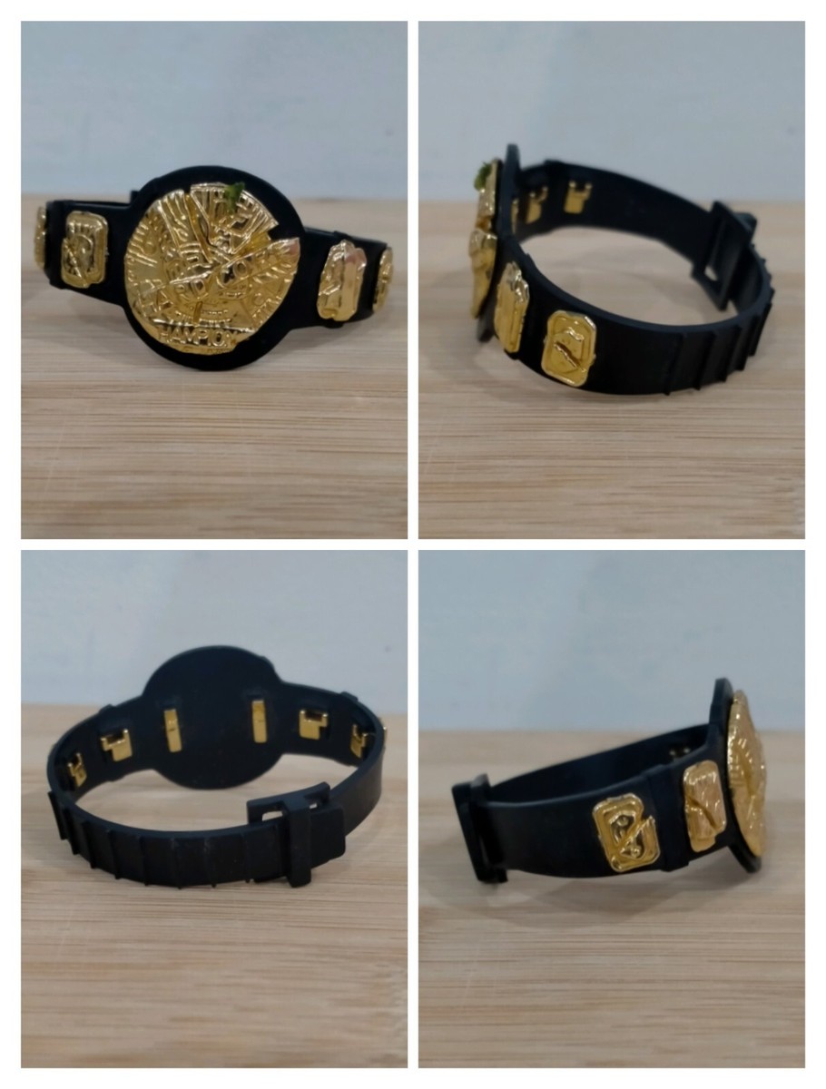 WWE WRESTLING FIGURE BELT WEAPON ACCESSORY CUSTOM BUNDLE