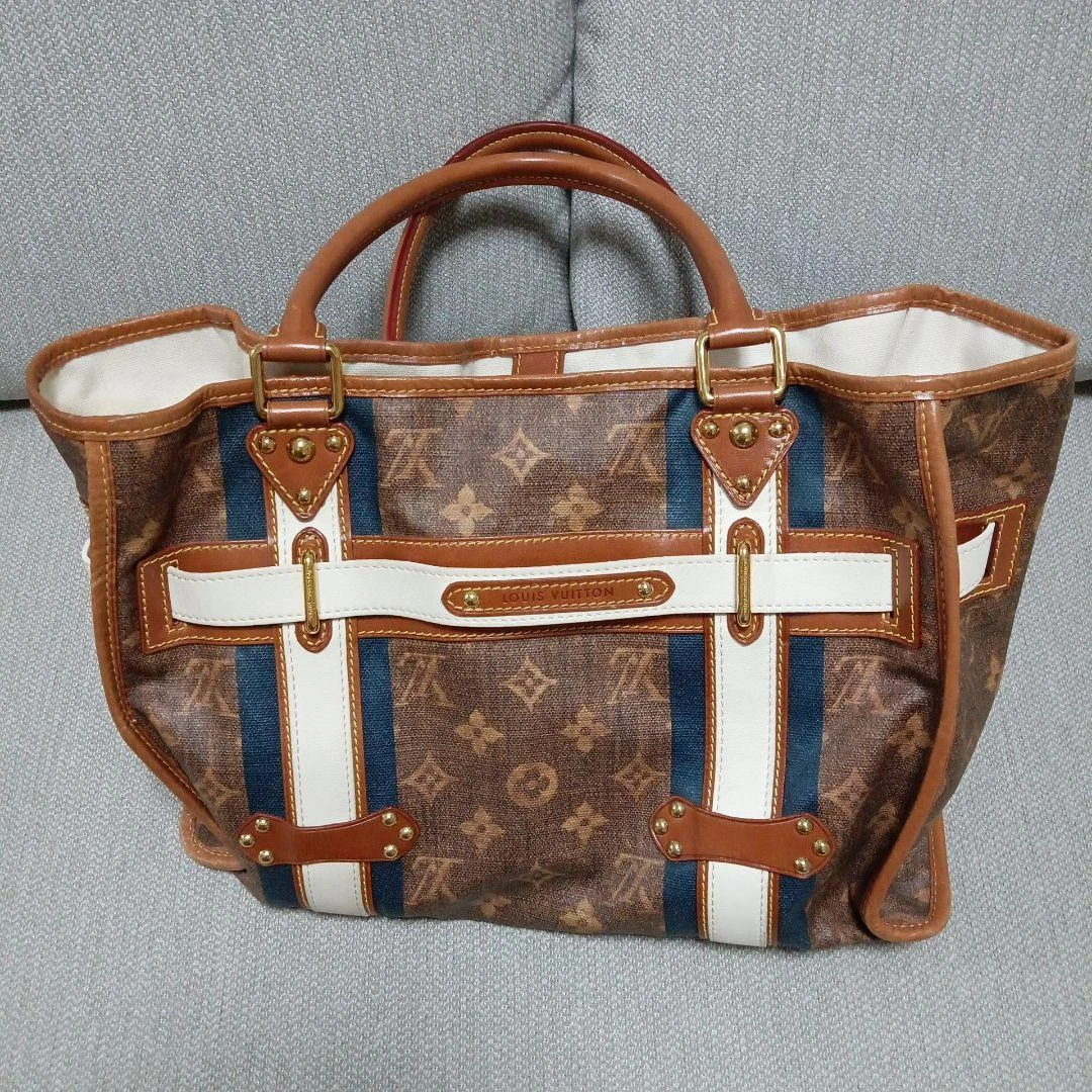 LOUIS VUITTON M56385 Monogram Tise Sac Rayures GM Bag Shoulder Bag 231128N LOUIS VUITTON M56385 Monogram Tise Sac Rayures GM Bag Shoulder Bag 231128N