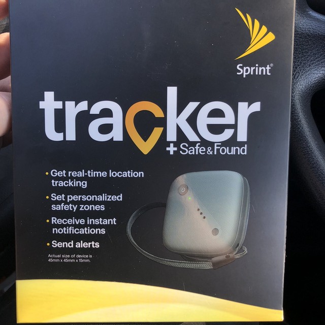 Sprint Coolpad Tracker Safe & Found GPS Tracking Device for People