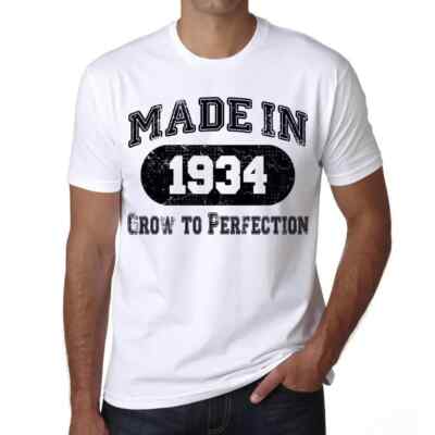 ULTRABASIC Herren T-Shirt perfekt gewachsen Made 1934 Grow to