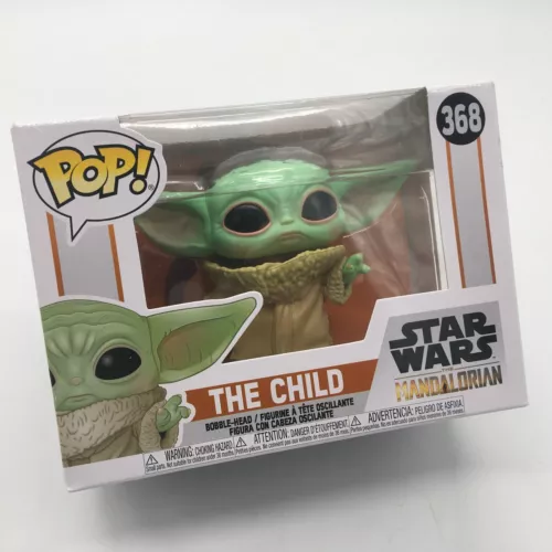 Funko Pop ! Star Wars The Mandalorian #368 'The Child' Baby Yoda Grogu Figure
