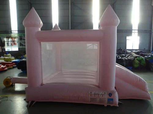 8x8ft Commercial Inflatable Pastel Bouncy Castle Wedding Party Portable Tent - Picture 18 of 22