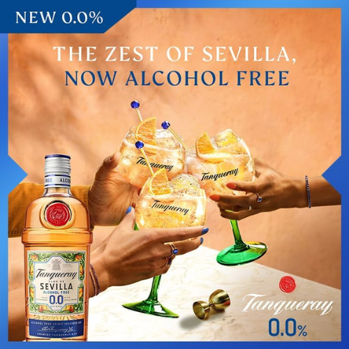 Tanqueray Flor de Sevilla Alcohol Free 0% 70cl - Picture 4 of 5