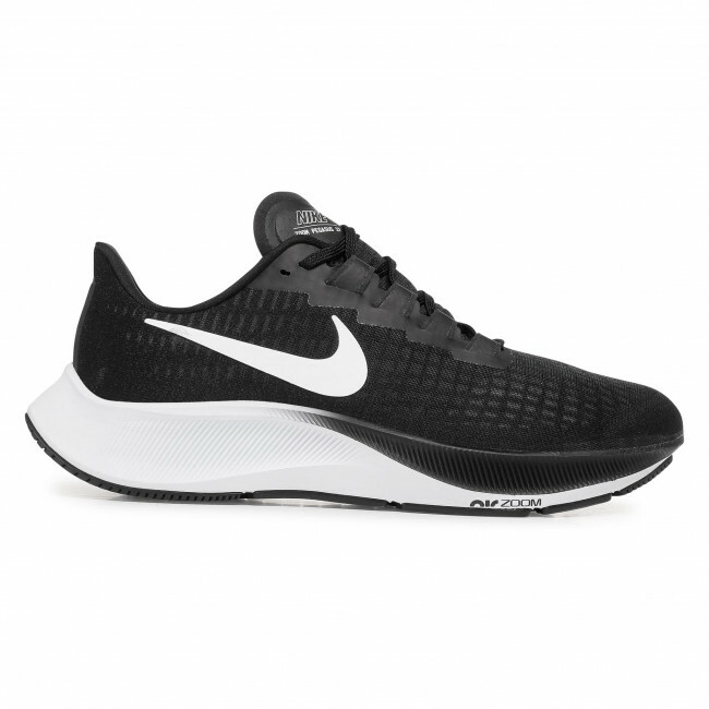 Nike Air Zoom Pegasus 37 Black White BQ9646-002 sz 8 Мужские кроссовки для бега в тренажерном зале