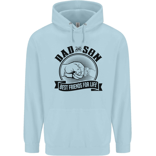 Dad & Son Best Friends For Life Childrens Kids Hoodie - Picture 35 of 80