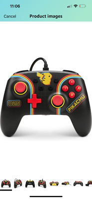 New Power A Nintendo Switch Enhanced Wired Controller Pokemon Pikachu Sealed
