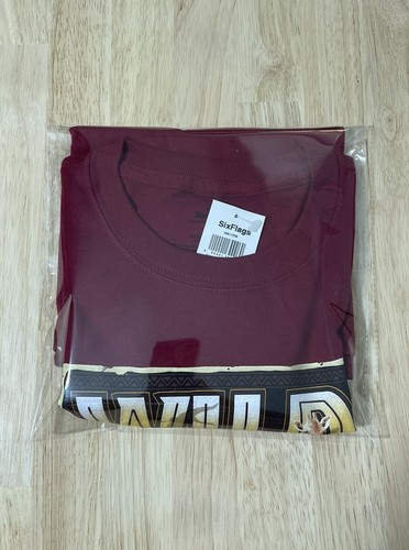 Size: MEDIUM Youth WILD SAFARI Six Flags Great Adventure RARE Kid's T-shirt NWT - Picture 7 of 7