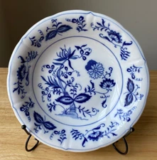 International Tableworks BLUE RHAPSODY 2 Soup Bowls + 3 Salad Plates - VGUC