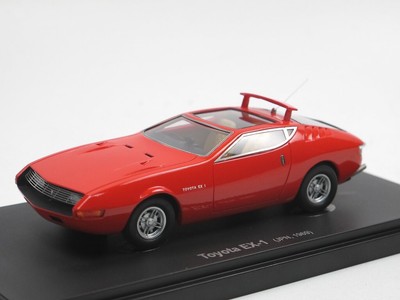 Avenue 43 Toyota EX-1 Concept Car Tokyo Motor Show 1969 red 1:43 Autocult 60010
