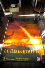 REIGN OF FIRE French Shelter Rolled D/S Movie Poster Original 2002
