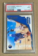 2018 Panini Threads #15 Luka Doncic PSA 9 $129.99