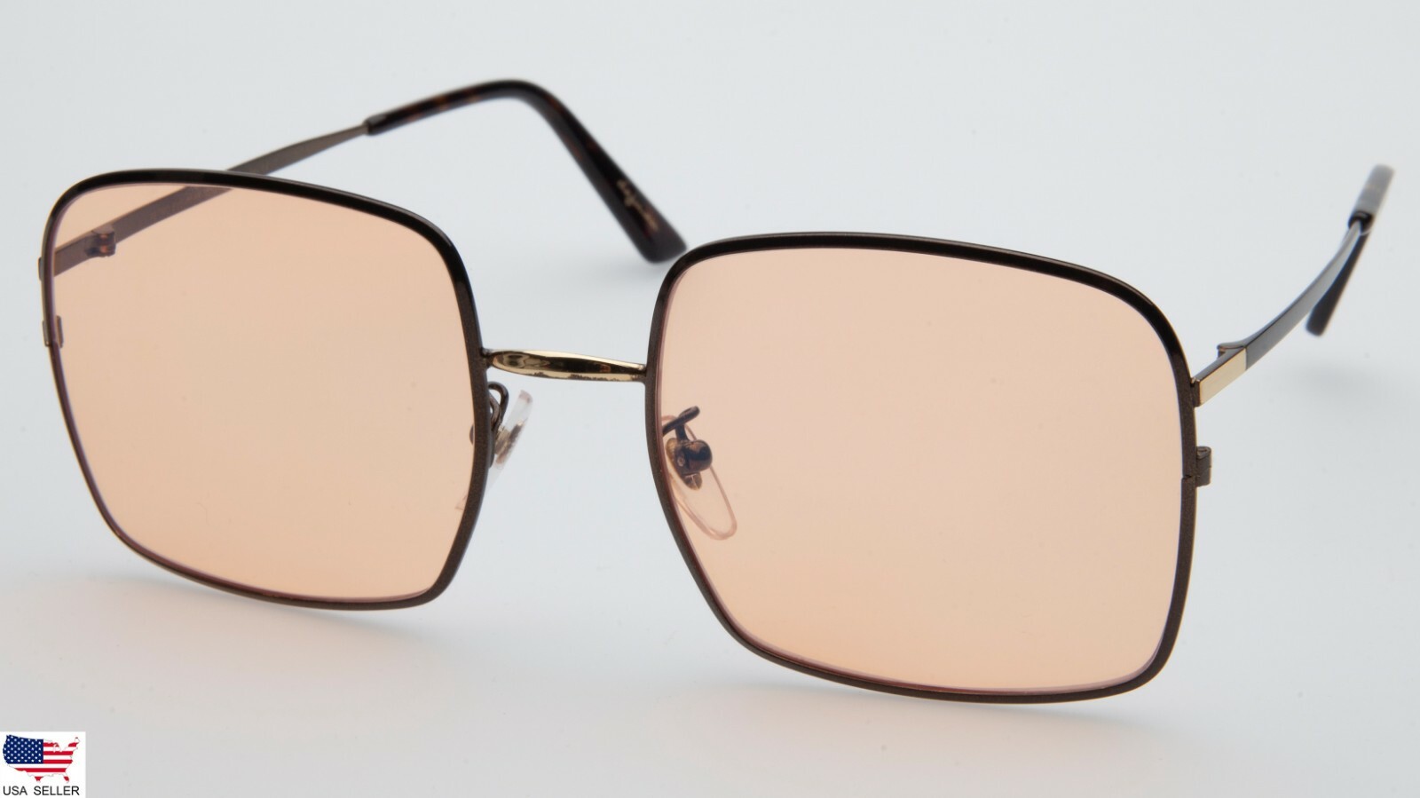 NEW REM LONDON HERMINIA C3 BRONZE /ORANGE LENS SUNGLASSES 5720145