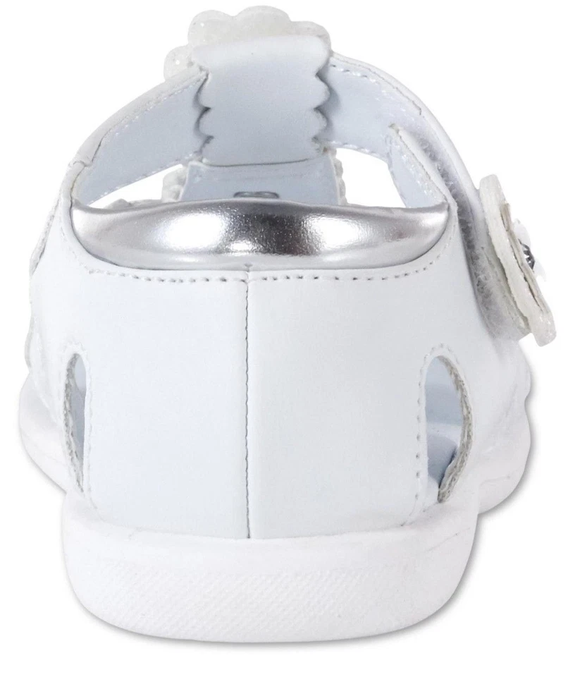 White Cage Sandal WonderKids Infant Girls' BECKY NWT - Image 3 of 4