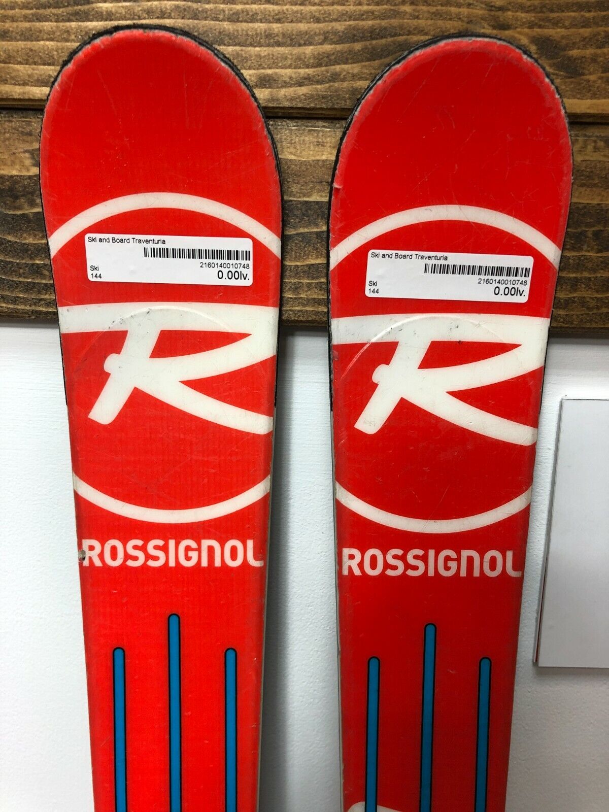 Rossignol Hero FIS GS Pro 144 cm Ski + Rossignol 7 Bindings Winter Fun Snow