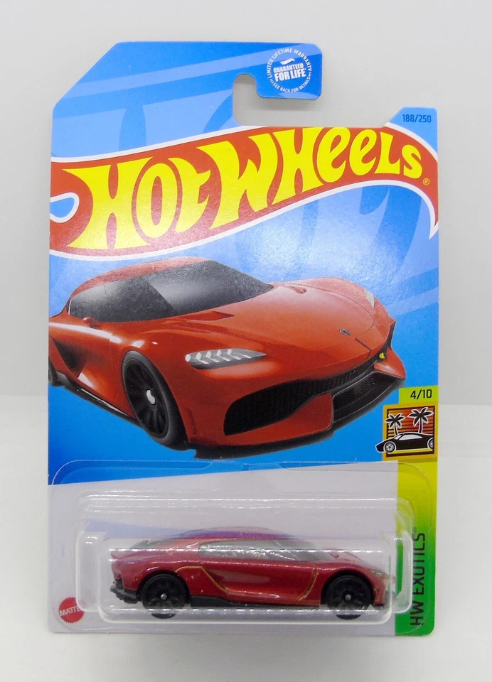 5835 HOT WHEELS CARTE US / EXOTICS 2023 / 188/250 KOENIGSEGG GENESIS - Photo 1/1