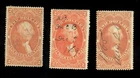US Stamps, Collection Lot, Revenue R81c, R82c & R83c, used