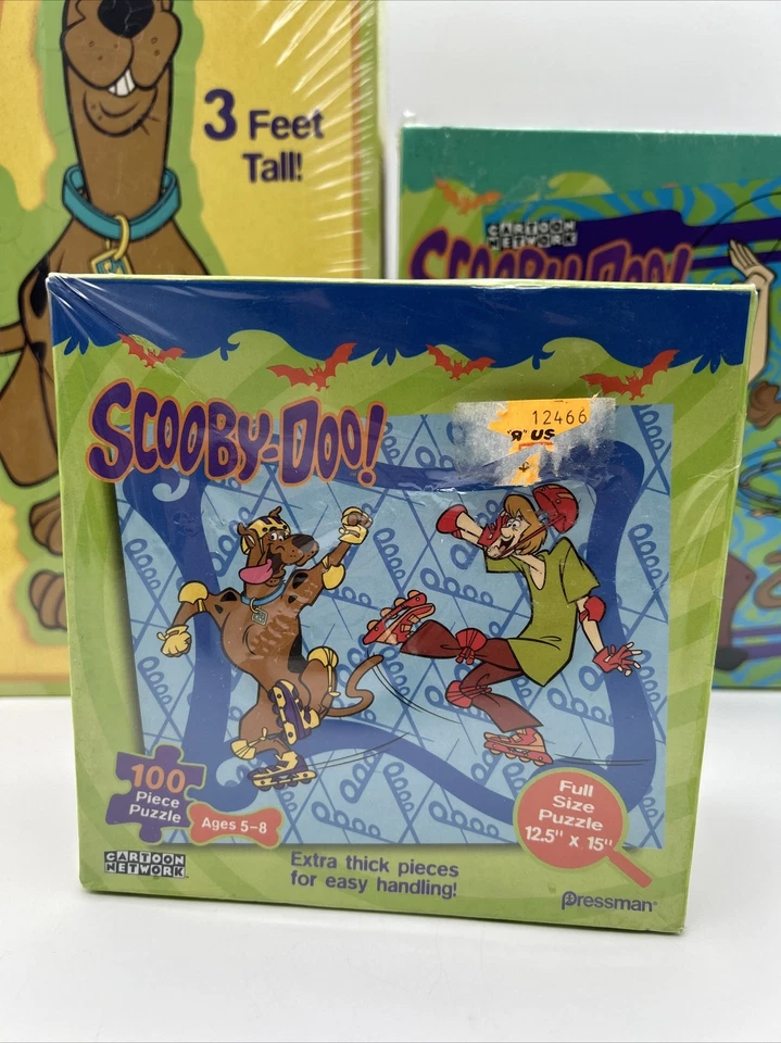 Lot Of 3 - SCOOBY-DOO Puzzles,LARGE PAL SIZE & 2- Extra Thick For Ages 4 And Up - Image 4 of 4