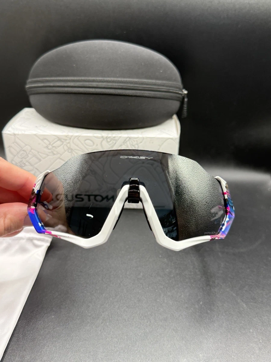 oakley flightjacket ケース付 Oakley FLIGHT JACKET Sunglasses White