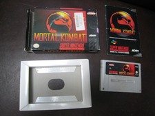 Mortal Kombat Super Nintendo SNES Boxed Complete PAL