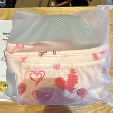 YoonArmor Baby Carrier Pink Red White Hearts Pattern Ergonomic Support