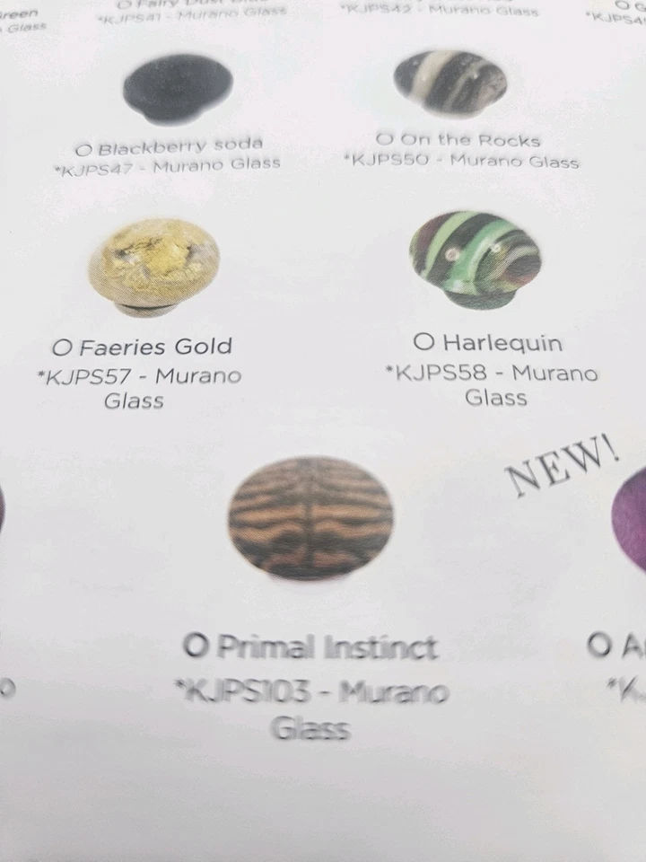 正品 Kameleon KJPS103 Primal Instinct Murano 玻璃 PopRock Tiger 印花 罕见 — 第 4/4 张图片