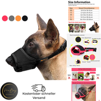 Maulkorb Hunde Verstellbar Atmungsaktiv Sicher Xl Schwarz