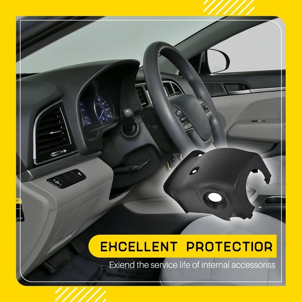 Steering Column Lower Cover Shroud For Hyundai Elantra 2017-2020 1-10X ...