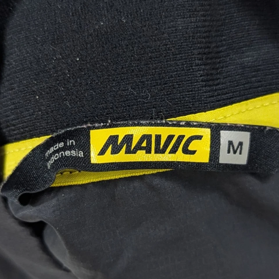 Chaleco de Ciclismo Mavic con Bolsillo Negro Para Hombre Mediano Cremallera Nylon Foto 4 de 4