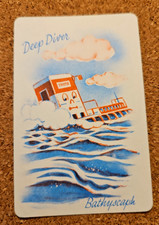 Old Maid Card Single Card Space Age Edition -BATHYSCAPH-