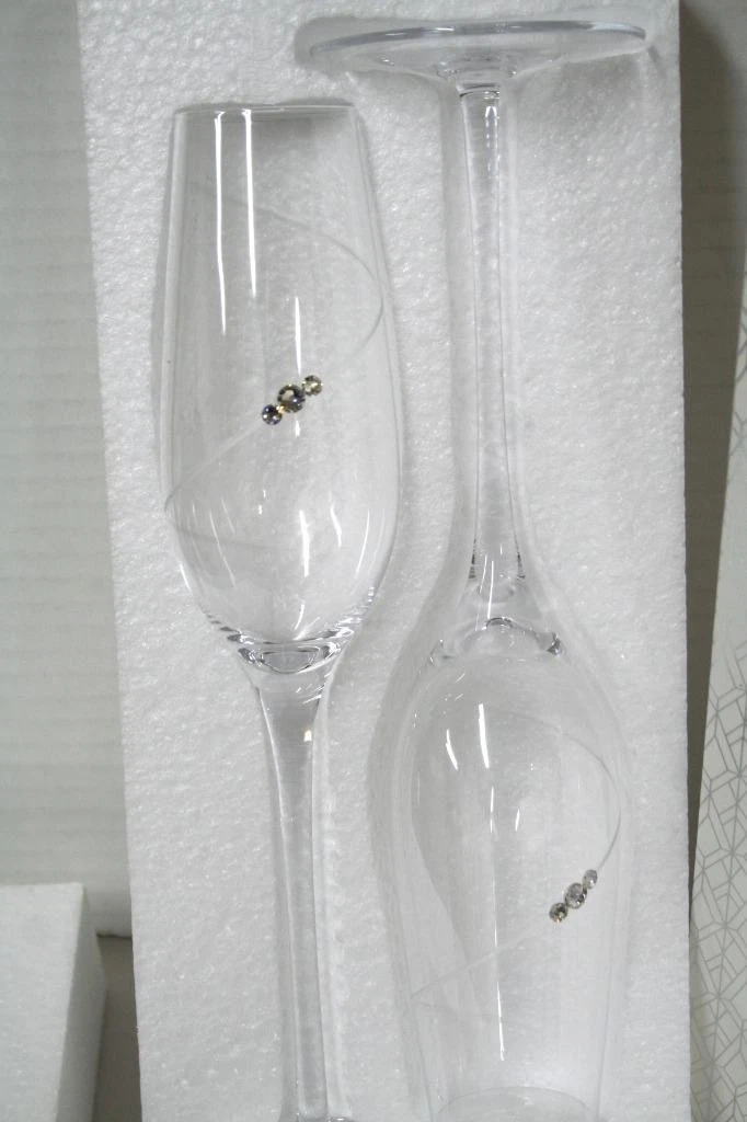 施华洛世奇水晶玻璃器皿和酒具| eBay