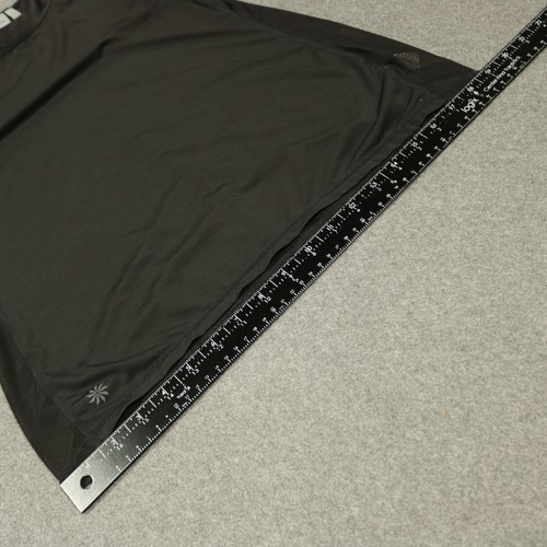 Athleta Mesh Accent Racerback Athletic Performance Tank Top Stretchy Black S - Picture 16 of 19