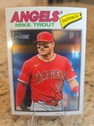 Topps Heritage Mike Trout Los Angeles Angels MLB Baseball Card