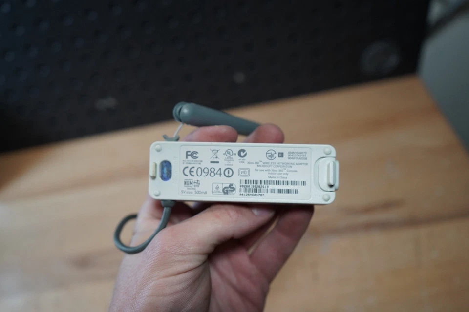 (H) Xbox 360 Wifi Networking Adapter Microsoft Broken Adjustabe Antenna Internet - Image 3 of 3