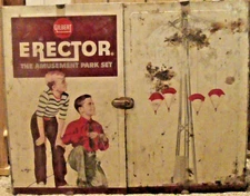 The Amusement Park AC Gilbert Erector Set 10231 Vintage 1949 RARE