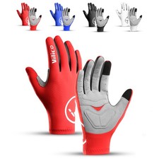 Cycling Gloves Touch Screen Anti-Slip MTB Breathable Gel Pad Road Bike Gloves