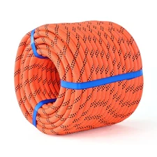 Double Braid Arborist Rope,1/2 in x 100 ft Arborist Rigging Polyester Rope,50...